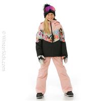 Girls Whist Girl Jacket - True Black Tenderness (KVJ4) -                                                                                                                                                       