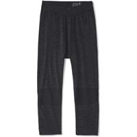 Men's Intraknit Thermal Merino Base Layer 3/4 Bottom - Charcoal Heather / Black