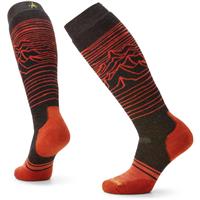 Snowboard Full Cushion Iguchi Pattern OTC Socks - Charcoal