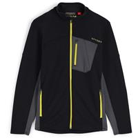 Men's Bandit Full Zip Fleece Jacket - Black Citron