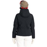 Women's Pinnacle GTX Infinium Down Jacket No Faux Fur - Black -                                                                                                                                                       
