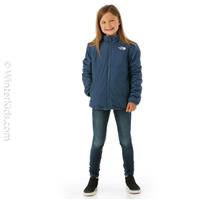 Girls Reversible Mossbud Jacket - Shady Blue -                                                                                                                                                       