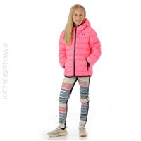 Girl's Prime Puffer Jacket - Pink Punk -                                                                                                                                                       