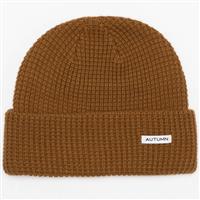Waffle Beanie - Work Brown