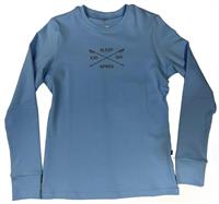 Women's Holiday Top - Cornflower