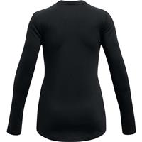 Girls ColdGear Cozy Long Sleeve Crew - Black / White
