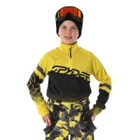 Boy's Incline 1/2 Zip - Acid Yellow