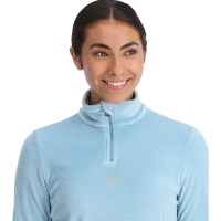 Women's Shimmer Bug 1/2 Zip - Blue Drift