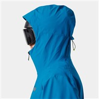 Men's Alpha Long Shell Jacket - Cerulean Blue