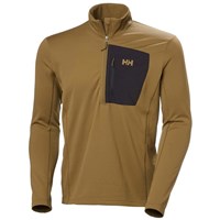 Men's Versalite Half Zip Fleece - Sepia