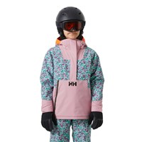 Youth Ride Anorak - Pink Lavender Floral Aop