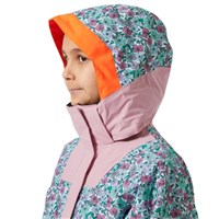Youth Ride Anorak - Pink Lavender Floral Aop