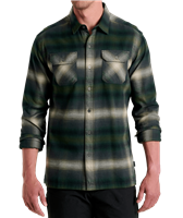 Men's Dillingr Flannel LS Shirt - Dark Forest