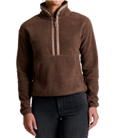 Women's Hygge 1/2 Zip - Coffee