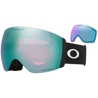Flight Deck Pro L Matte Black Goggle - Matte Black Frame w/ Prizm Sapphire & Prizm Iced Lenses (OO7138-02)