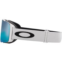 Line Miner Pro L Goggle - Matte White Frame w/ Prizm Sapphire Irid & Prizm Iced Irid Lenses (OO7136-07)
