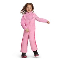 Girl's Snoverall Stripe Bib Pant - Ballet Pink