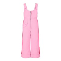 Girl's Snoverall Stripe Bib Pant - Ballet Pink