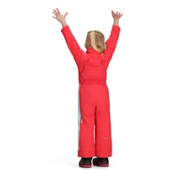 Girl's Snoverall Stripe Bib Pant - Tropical Pink