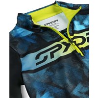 Boy's Jacobs 1/2 Zip - Cobalt Block Camo