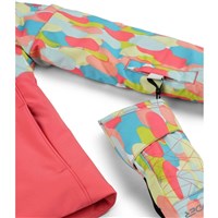 Girl's Conquer Jacket - Coral Haze Sprinkles