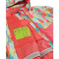 Girl's Conquer Jacket - Coral Haze Sprinkles