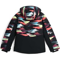 Girl's Conquer Jacket - Multi Mountain Print