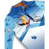 Toddler International 1/2 Zip - Cobalt T-Rex