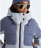 Women's Cold Spell Cropped Down Jacket - Blue Flax / Twilight Galaxy