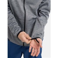 Men's Crown Weatherproof Full-Zip Fleece - True Black Heather