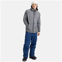 Men's Crown Weatherproof Full-Zip Fleece - True Black Heather