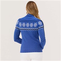 Women's Snowhut Zip Neck - Dazzling Blue