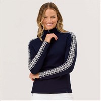Women's Slalom Zip Neck - Navy