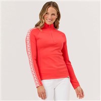 Women's Slalom Zip Neck - Radiant Red