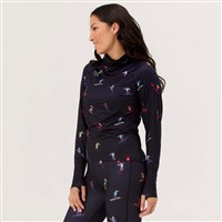 Women's Multi Skiers Turtleneck - Black