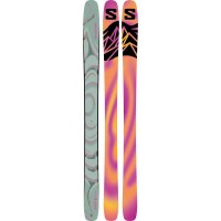 Unisex N QST 100 Cosmic Sky Ski - Iceberg Green / Nirvana / Rhodamine