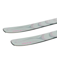 Unisex N QST 100 Cosmic Sky Ski - Iceberg Green / Nirvana / Rhodamine