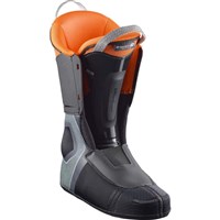 Men's S/Pro Supra BOA 110 Ski Boots - Black / Beluga Met / Orange Tiger