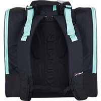 Powder Trekker Ski Boot Backpack - Black / Teal / Orchid