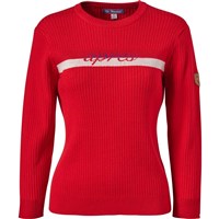 Women's Apres Crew Sweater - Signal Red