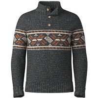Men's Heavy Henley Sweater