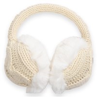 Women's Ear Muffin - Ivory
