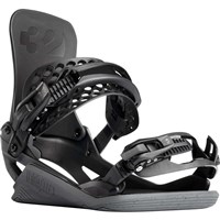 Unisex 32 Basin Fase Snowboard Bindings - Public / Black / Grey
