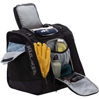Boot Trekker Ski Boot Backpack - Black / Ice Blue / Cool Grey