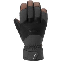 Camaro Short Gloves - Carbon Heather / Soft Silt / Silver Lining
