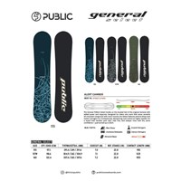 General Select Park & Freestyle Men's Snowboard - 157 (Wide)
