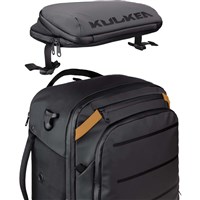 Kayda 36 Travel Backpack - Midnight Black / Gold