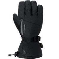 Men’s Titan 2.0 Leather DLX GORE-TEX Gloves - Black / Castlerock
