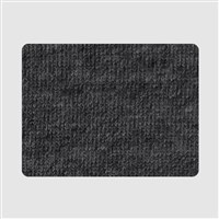 Merino Wool Rectangle Patch Collection - Charcoal