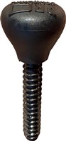 Push Button Quick Release Metal Button - Black